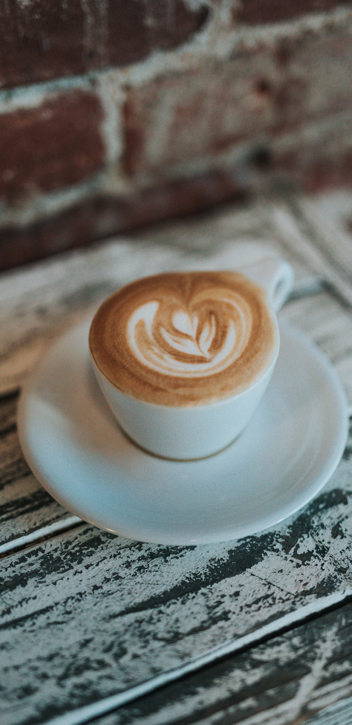 Обои латте, кофе, кофейня, капучино, кафешка макиато в разрешении 1440x2960