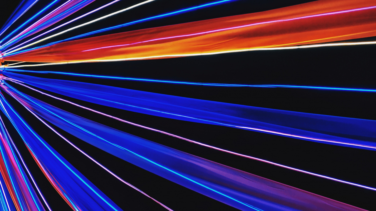 Обои свет, синий, линия, пурпур, Фиолетовый в разрешении 1280x720