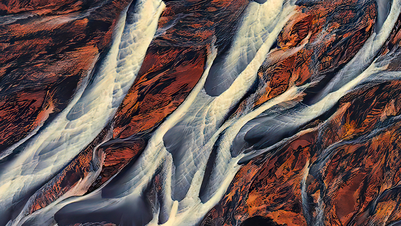 Обои вода, Исландия, коричневый цвет, древесина, древесные растения в разрешении 1280x720