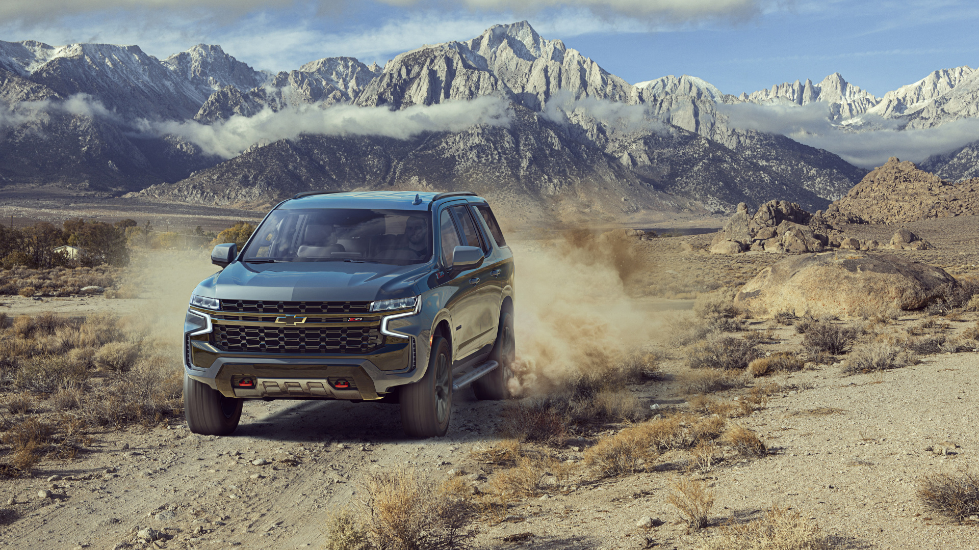 Обои тахо 2021, Chevrolet Suburban 2021 года, Шевроле, Дженерал Моторз, легковые автомобили в разрешении 1920x1080