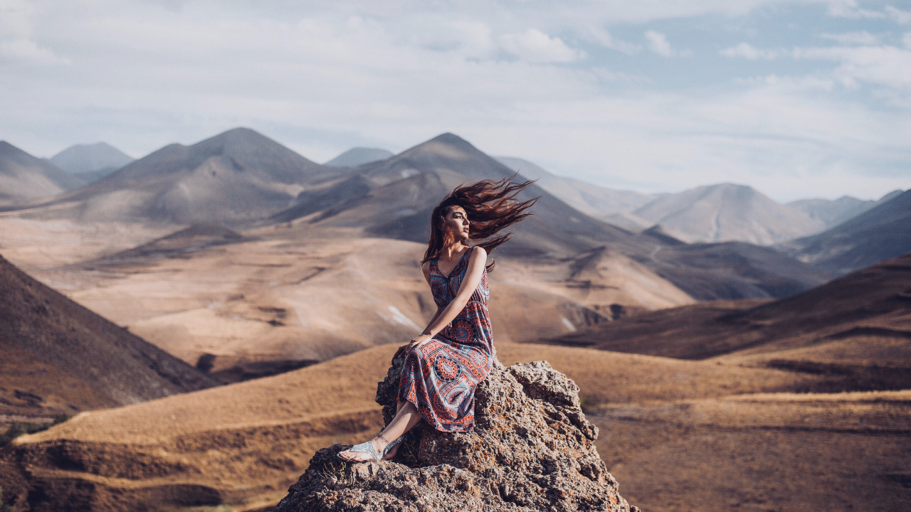 Обои осознанное сновидение, мечта, горный рельеф, гора, рок в разрешении 1280x720