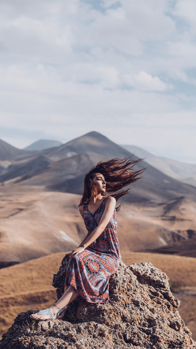 Обои осознанное сновидение, мечта, горный рельеф, гора, рок в разрешении 750x1334