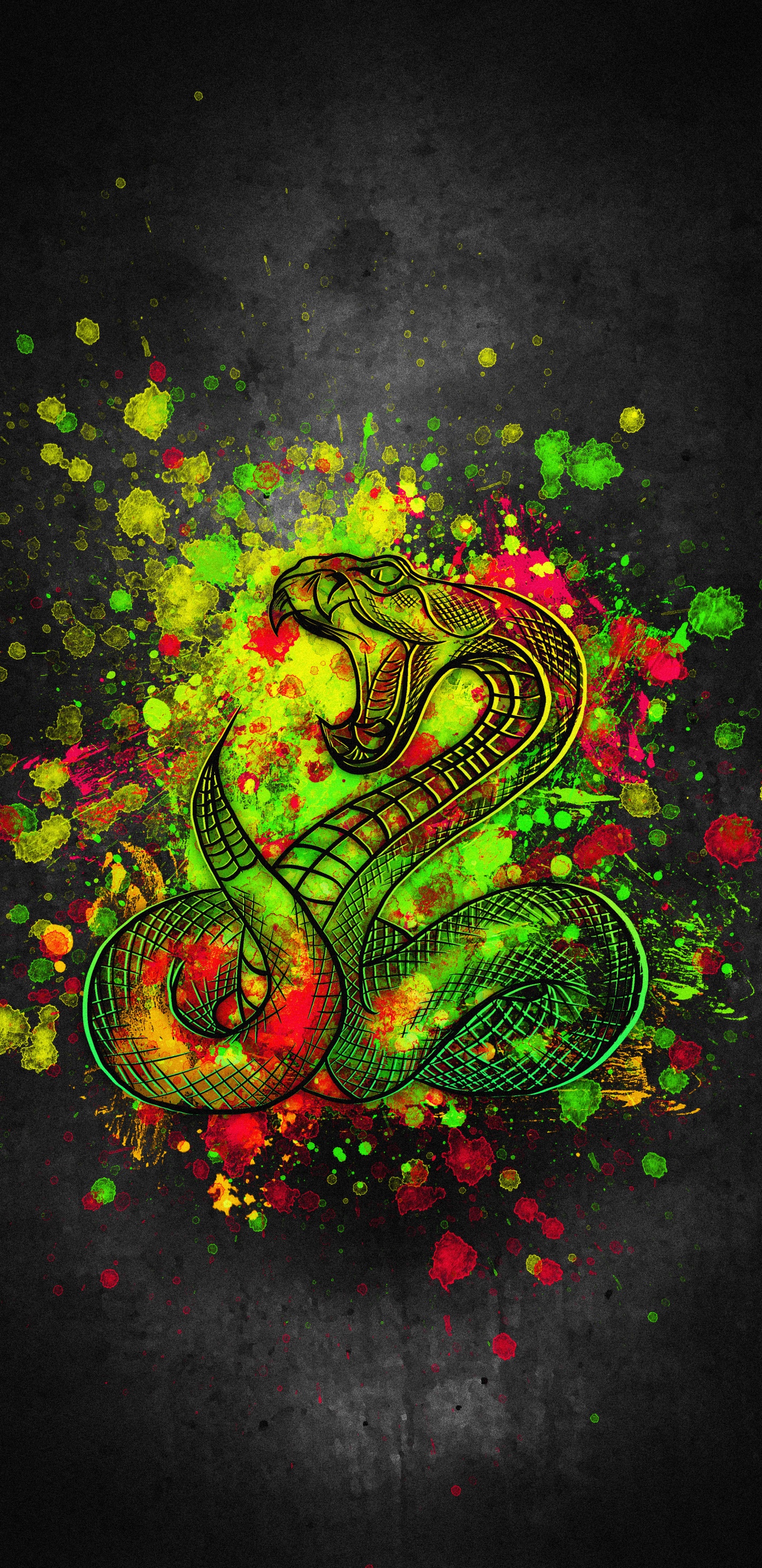 Обои Флора, визуальное искусство, графический дизайн, арт, узор в разрешении 1440x2960