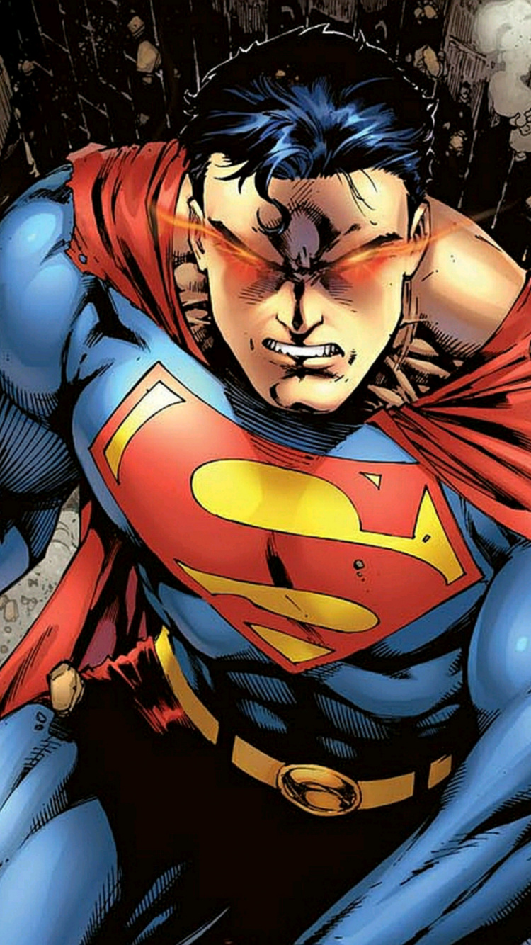 Обои Супермен, комиксы dc, комикс, комиксы, супергерой в разрешении 750x1334