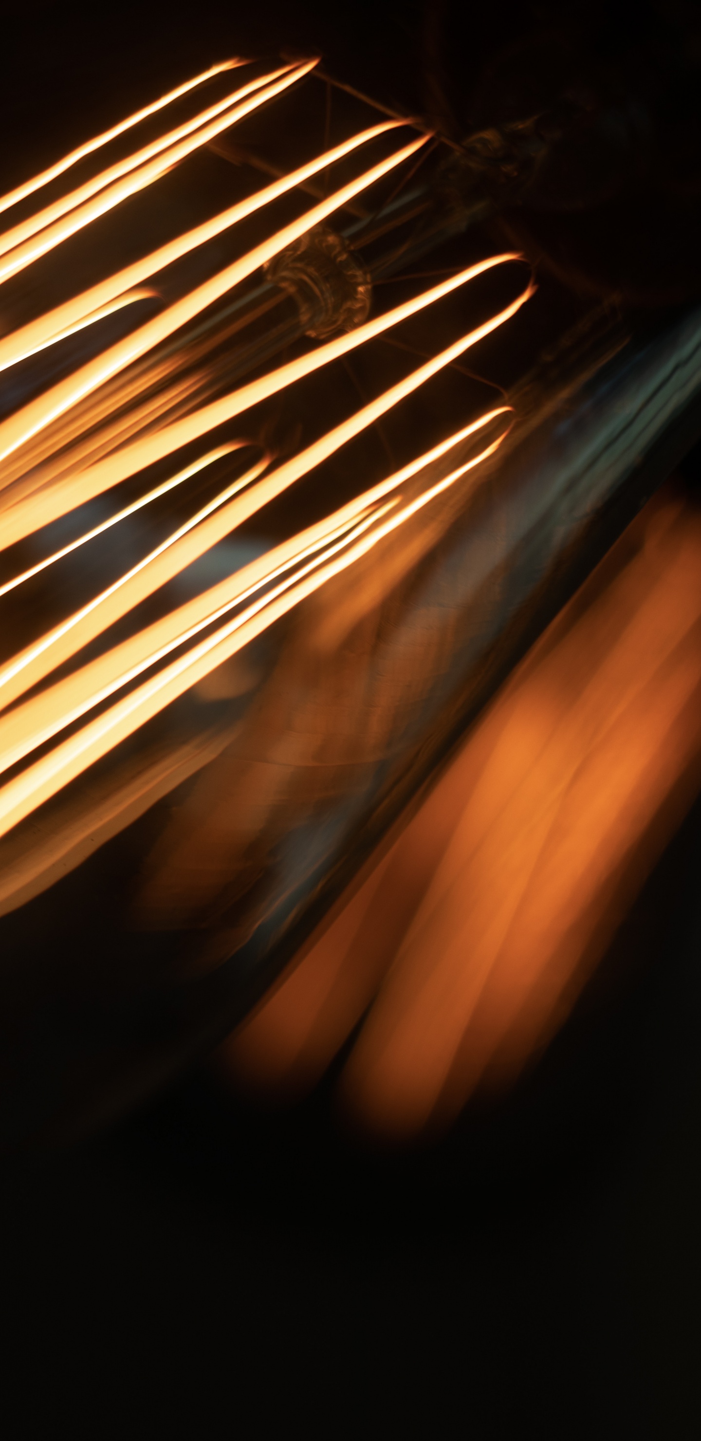 Обои свет, освещение, линия, темнота, ночь в разрешении 1440x2960