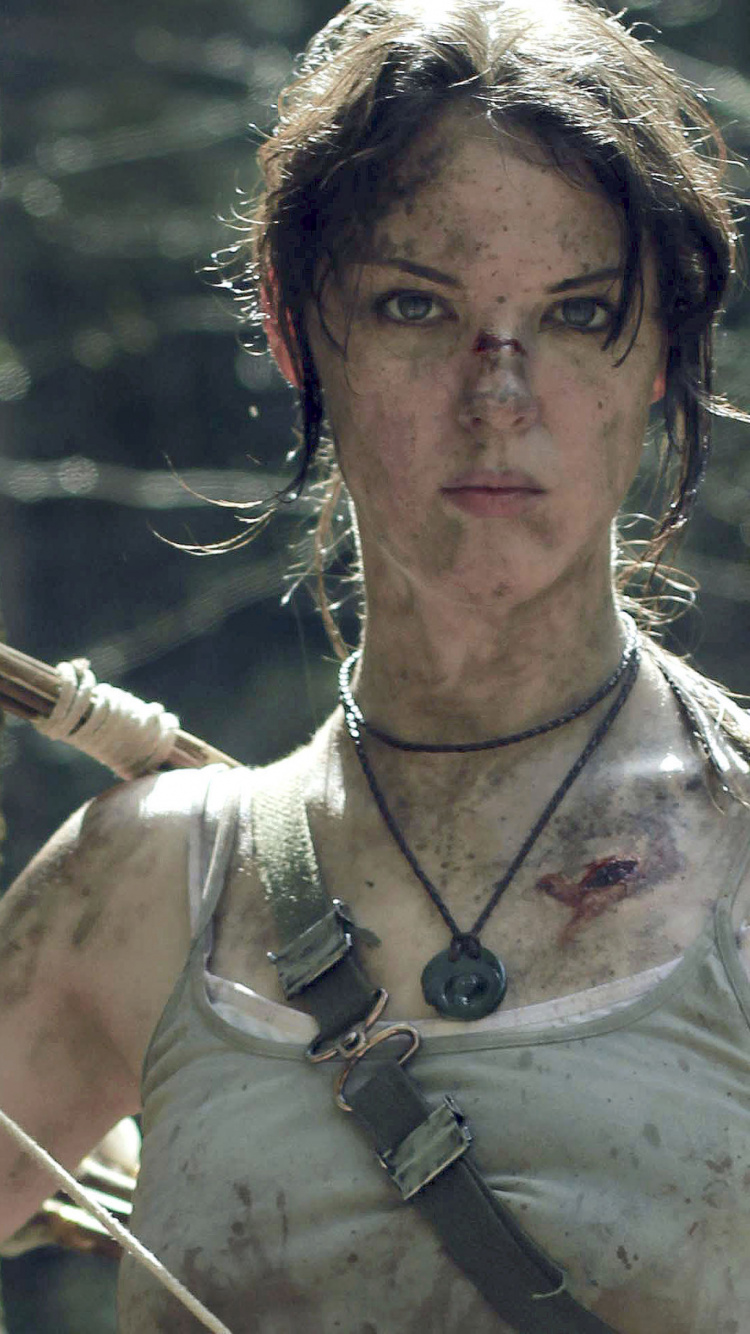 Обои лары крофт, рейдовик, Лара Крофт расхитительница гробниц, Люди в природе, очки в разрешении 750x1334