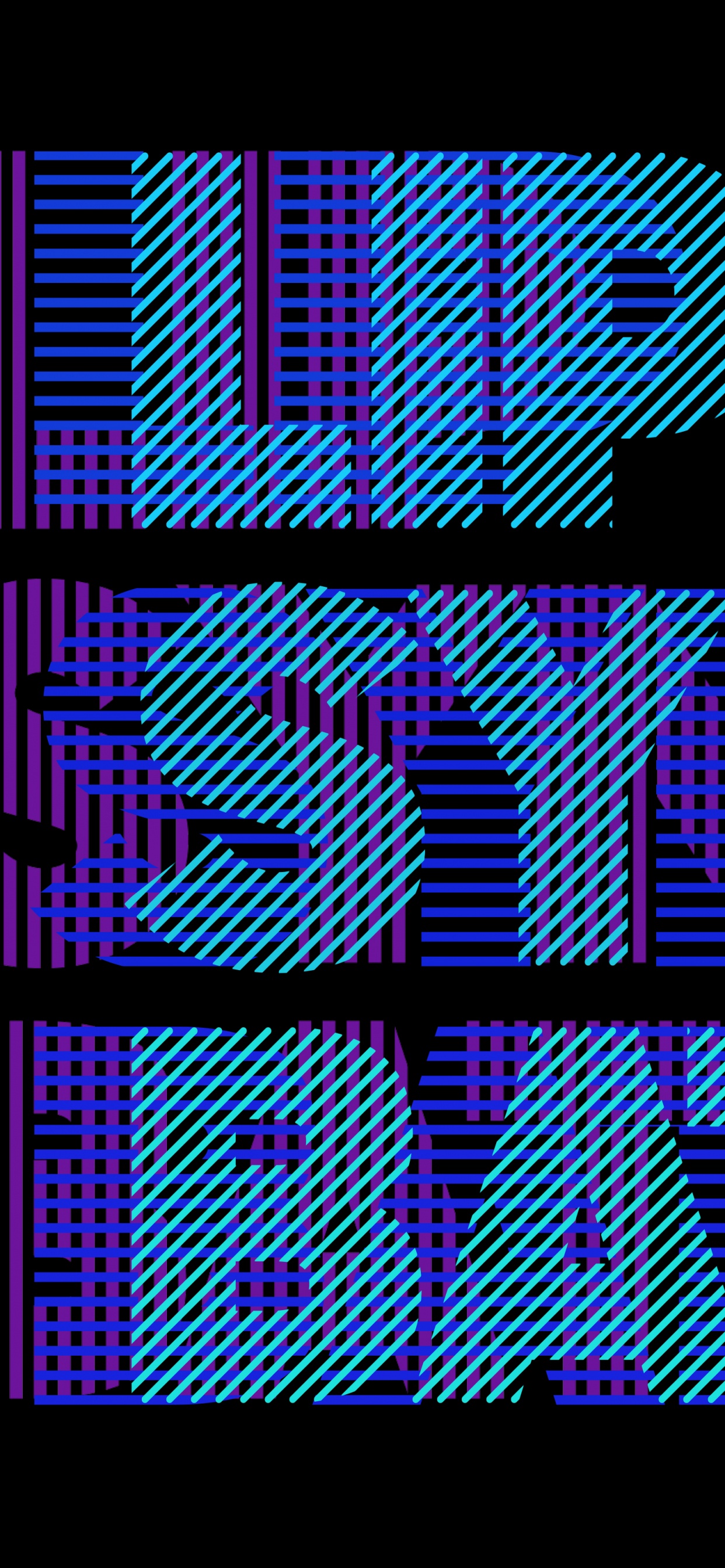 Обои Синхронизация губ, Губы Битвы Синхронизации - Сезон 3, графика, первостепенное сети, лого в разрешении 1242x2688