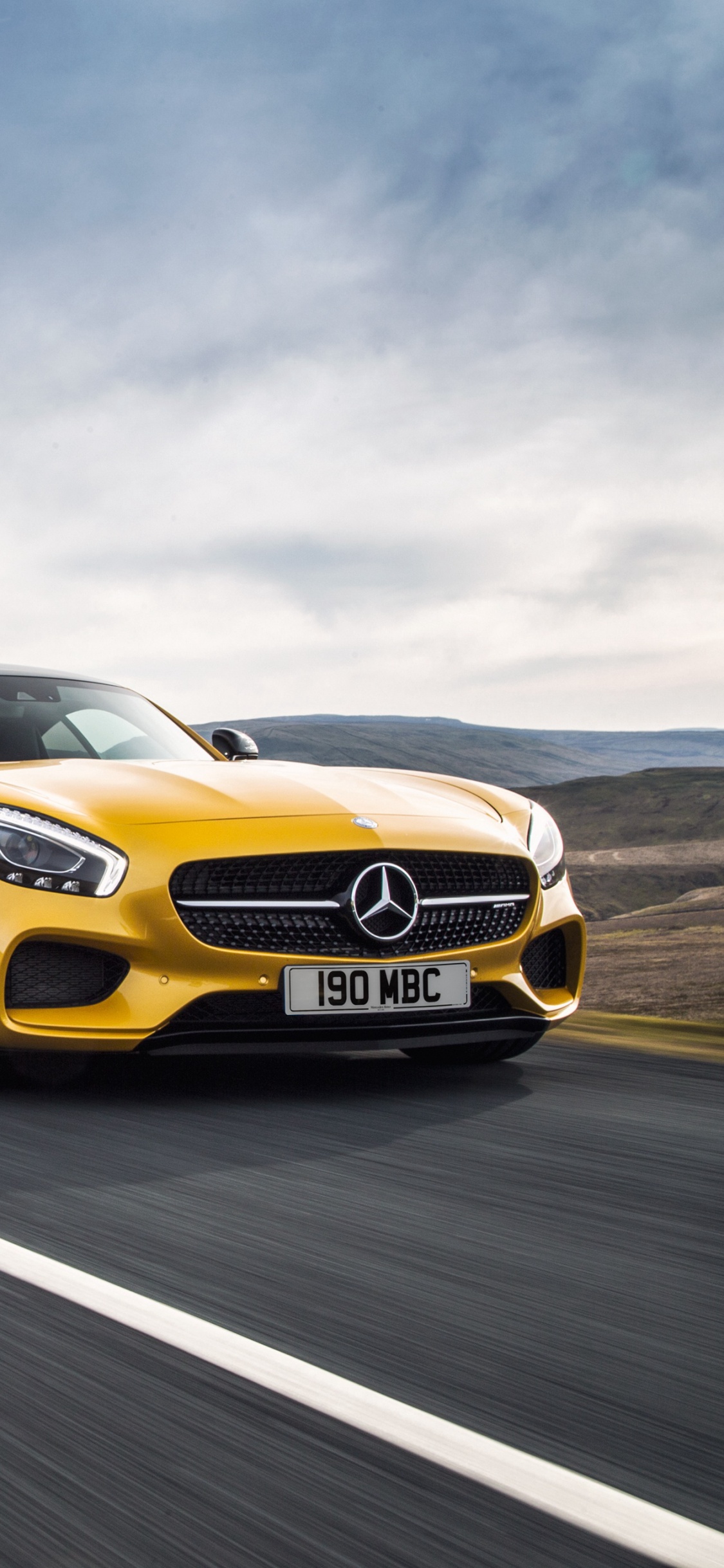 Обои авто, спорткар, mercedes benz sls amg, спортивный автомобиль, Мерседес АМГ в разрешении 1125x2436