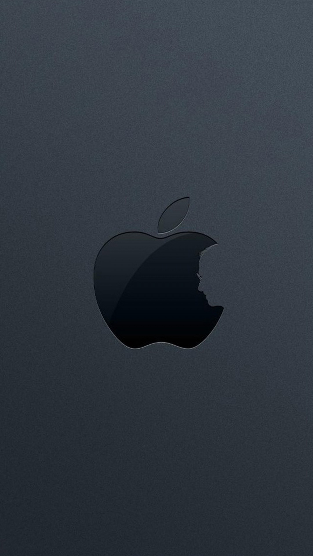 Обои apple, черный, лого, атмосфера, дерево в разрешении 1080x1920