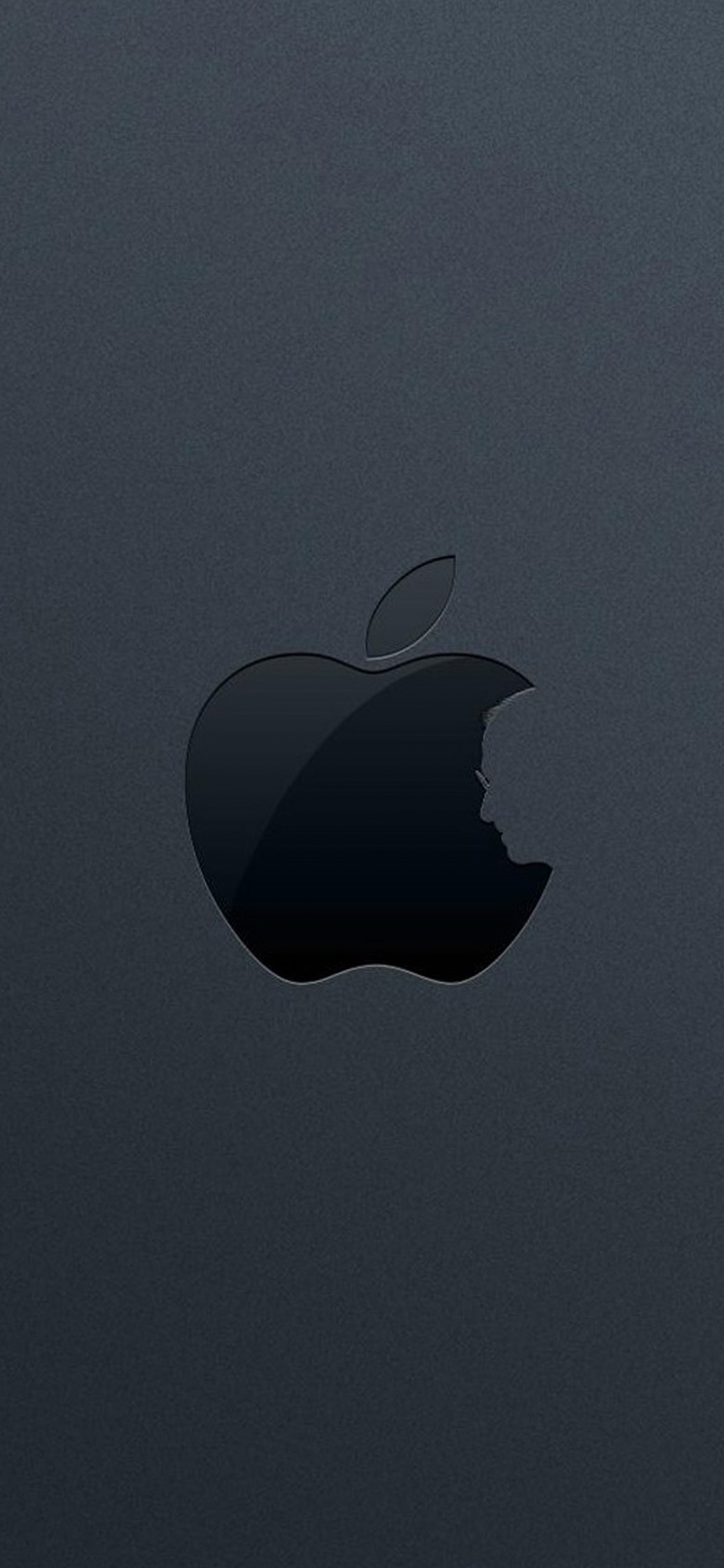 Обои apple, черный, лого, атмосфера, дерево в разрешении 1125x2436