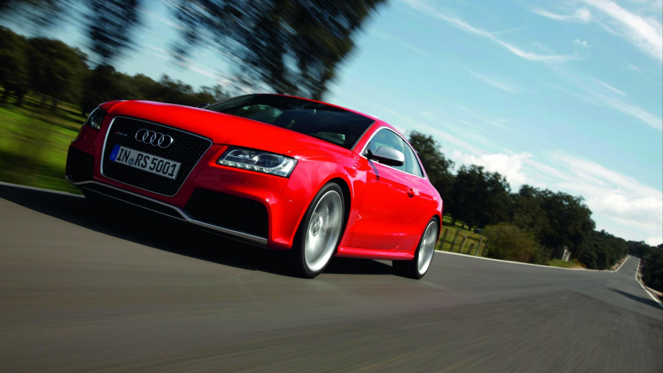 Обои Ауди А5, audi, авто, спорткар, семейный автомобиль в разрешении 1366x768