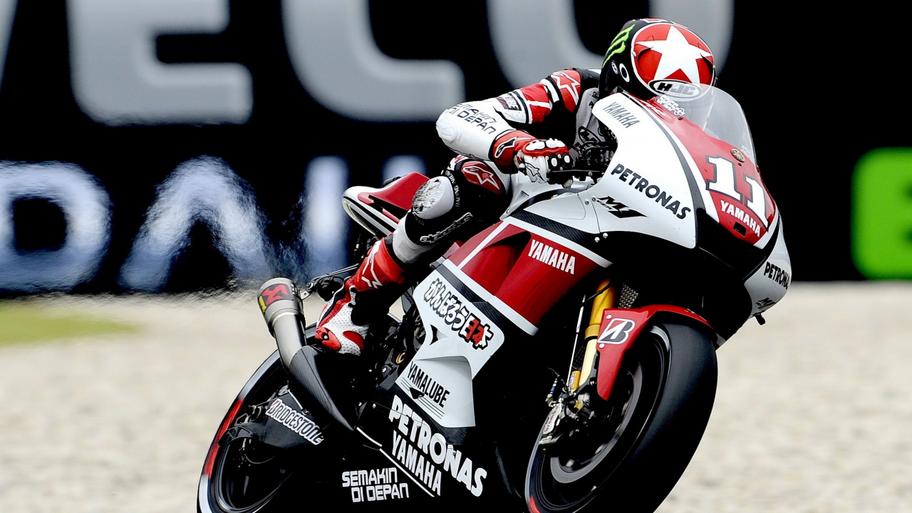 Обои Ямаха мотор Компани, мотоцикл, автоспорт, супербайк, занятие спортом в разрешении 1280x720