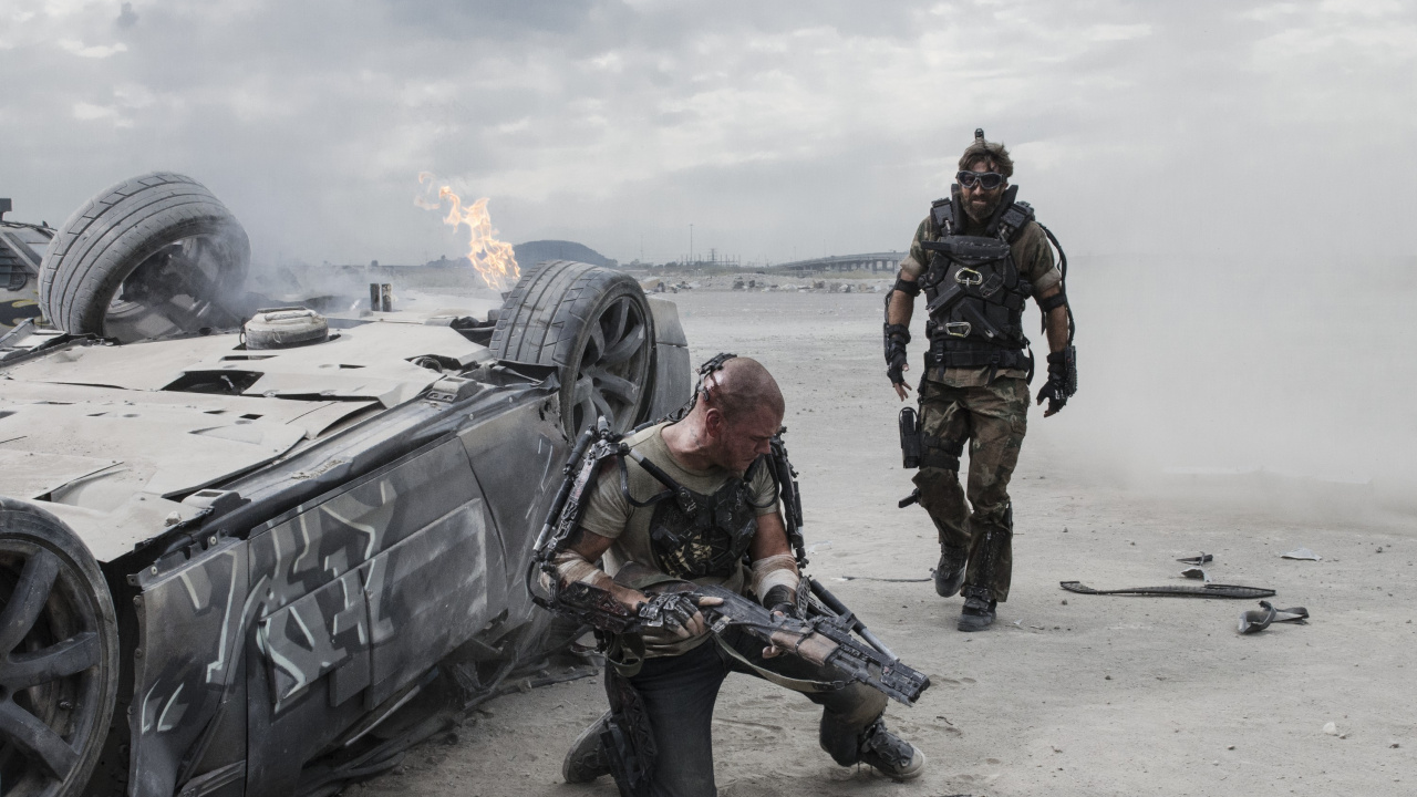 Обои солдат, военная организация, отряд, Голливуд, фантастический фильм в разрешении 1280x720