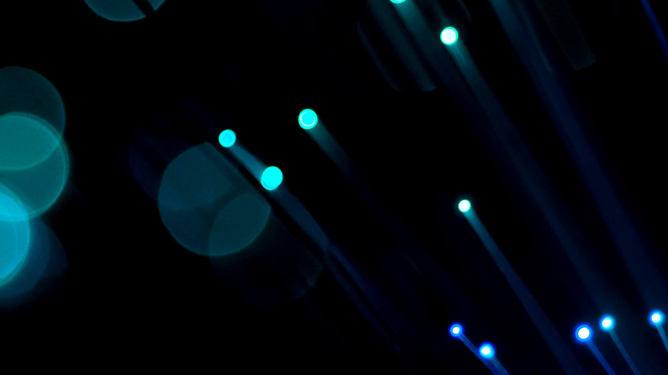 Обои оптическое волокно, автомобильное освещение, синий, развлечение, Визуальный эффект освещения в разрешении 1366x768