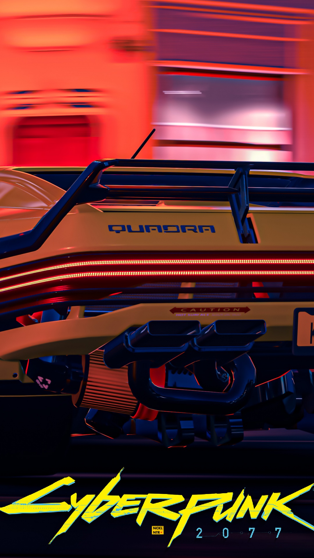 Обои Киберпанк, Киберпанк 2077, Киберпанк 2020, спорткар, Король в разрешении 1080x1920