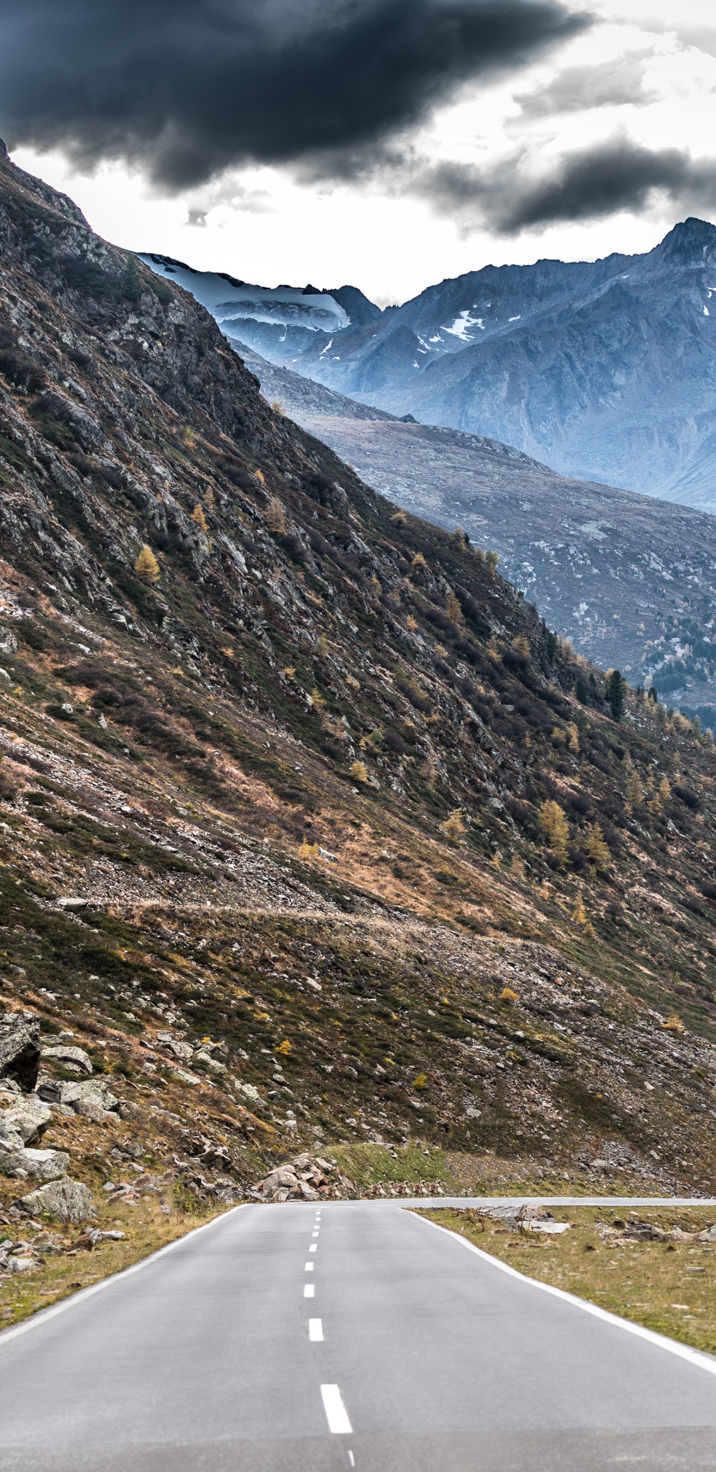 Обои горный перевал, гора, Стельвио, Transfgran, Гроссглокнер в разрешении 1440x2960