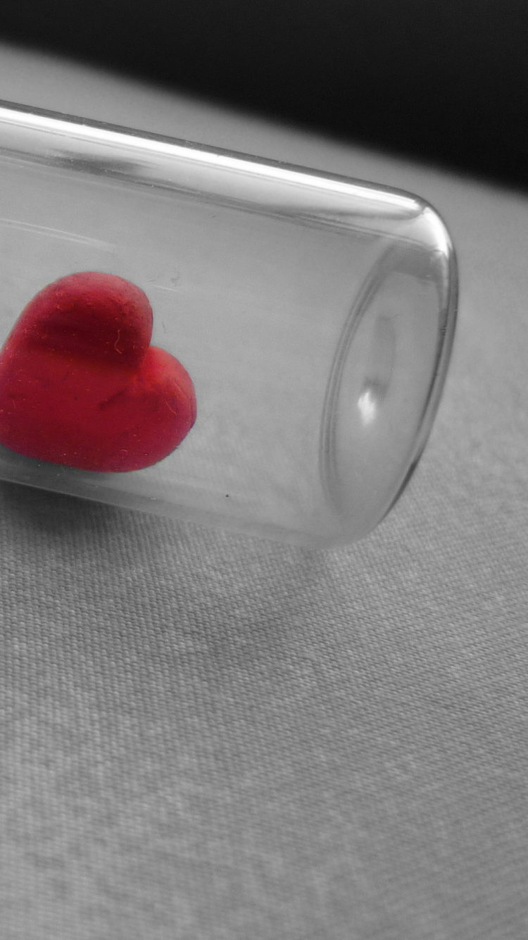 Обои сердце, красный цвет, красный, мобильный телефон в разрешении 750x1334