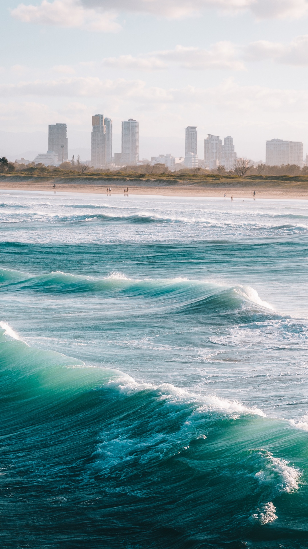 Обои волна, управлять водителем, вода, облако, гидроресурсы в разрешении 1080x1920