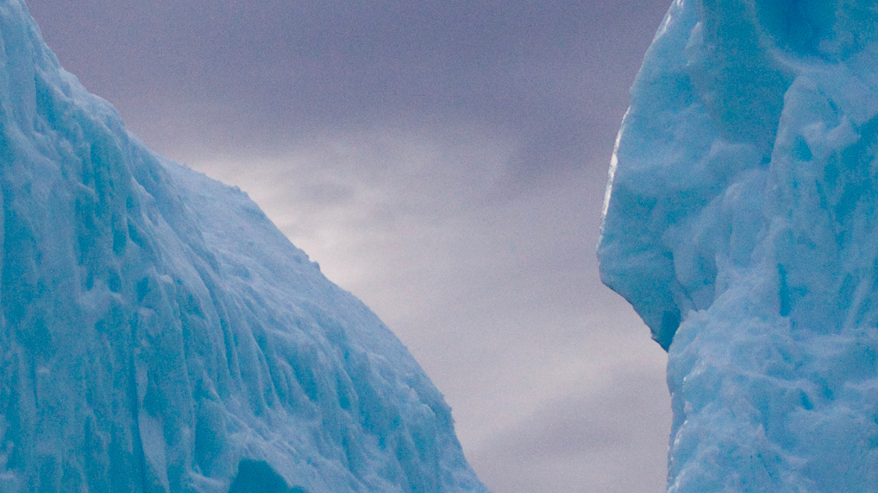 Обои айсберг, облако, лазурный, гора, полярные льды в разрешении 1280x720