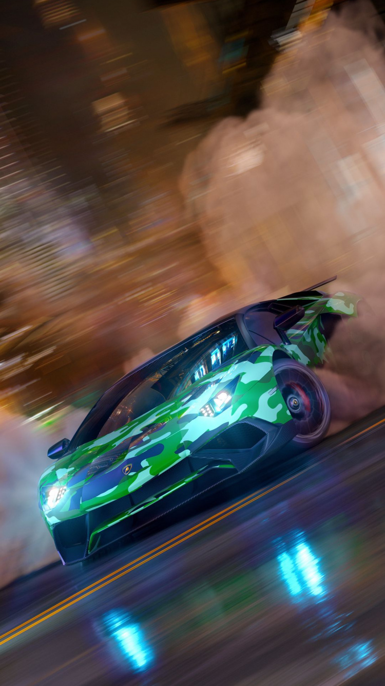 Обои отражение, легковые автомобили, bugatti, шина, автомобильное освещение в разрешении 750x1334