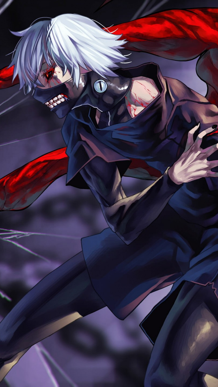 Обои Токио вурдалак, Кен kaneki, Токио Вурдалак Объем 11, Манга, аниме в разрешении 750x1334