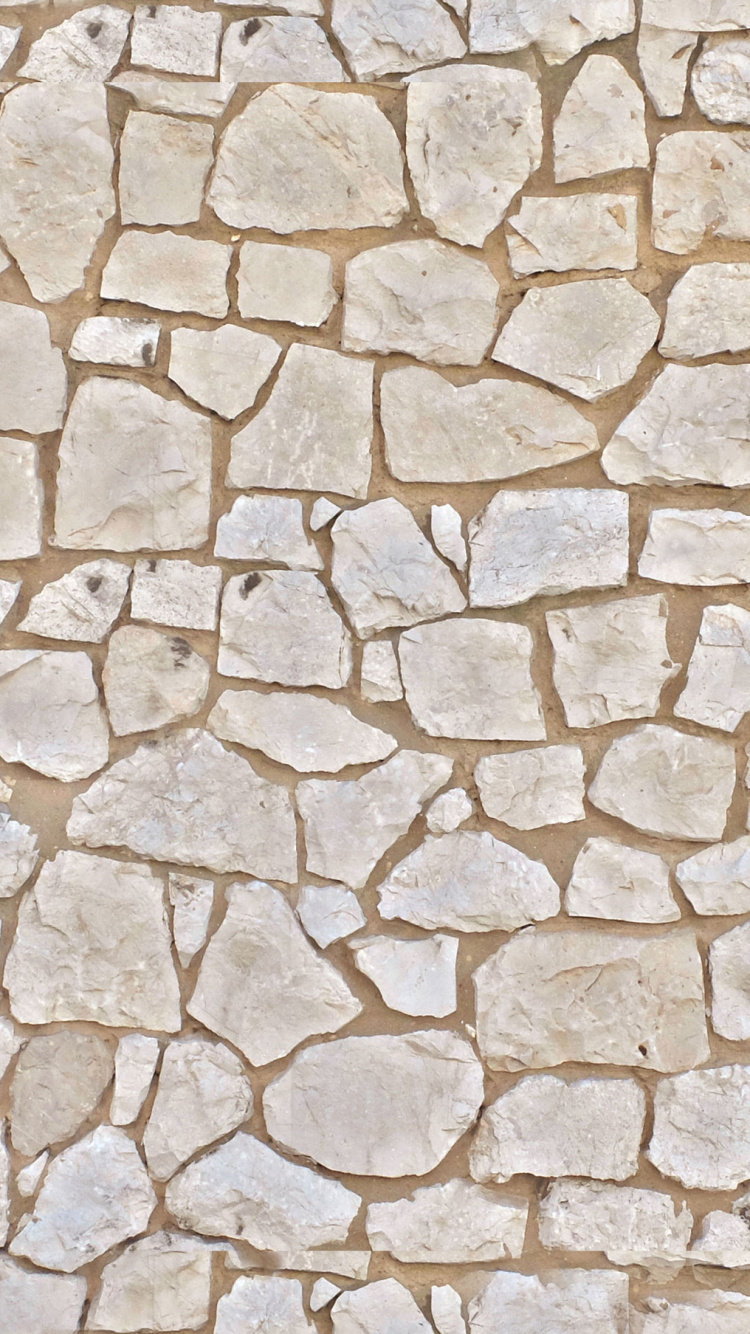 Обои каменная стена, стена, рок, узор, текстура в разрешении 750x1334