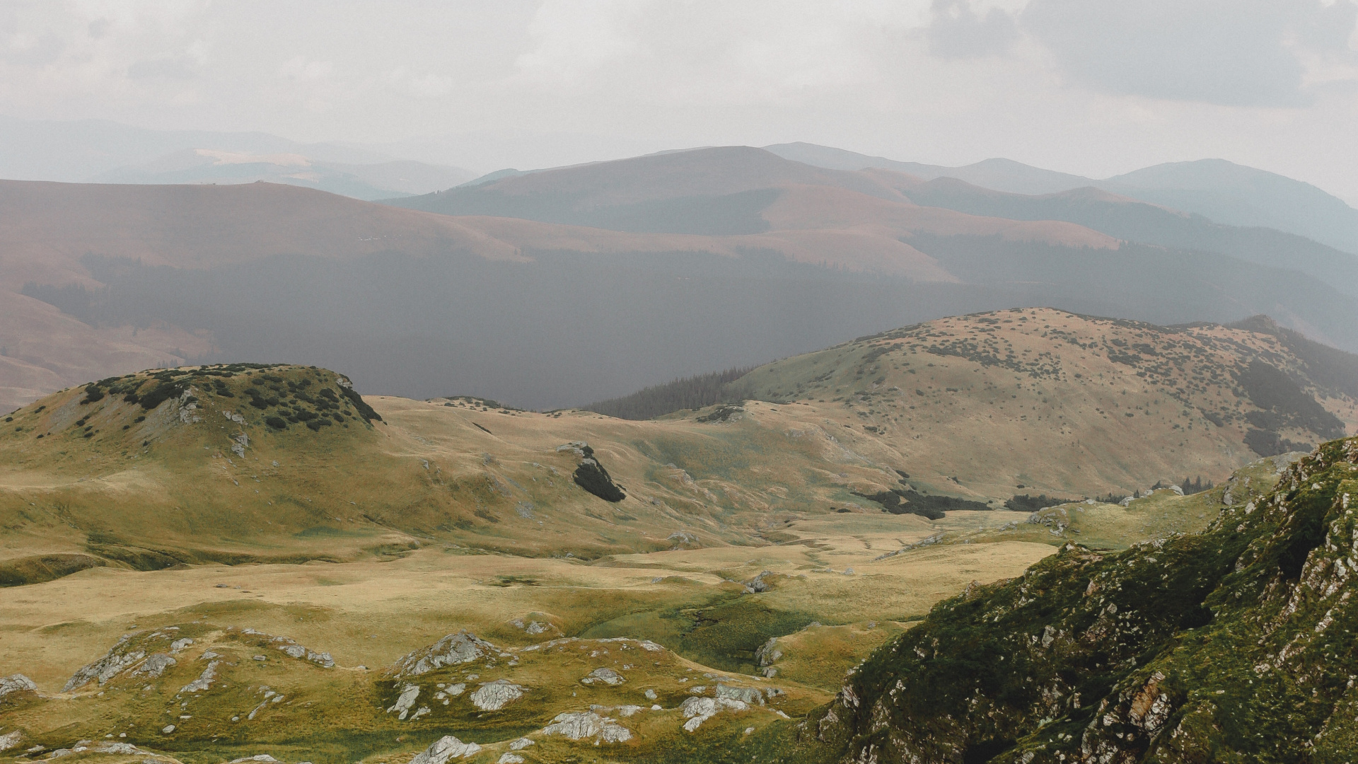 Обои нагорье, горный рельеф, холм, гора, Упал в разрешении 1920x1080