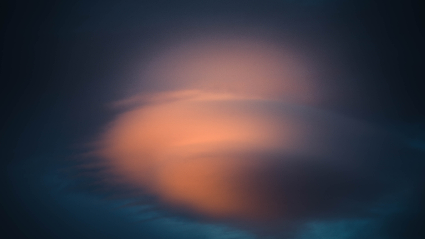 Обои размытые текстуры, текстура, синий, атмосфера, облако в разрешении 1366x768