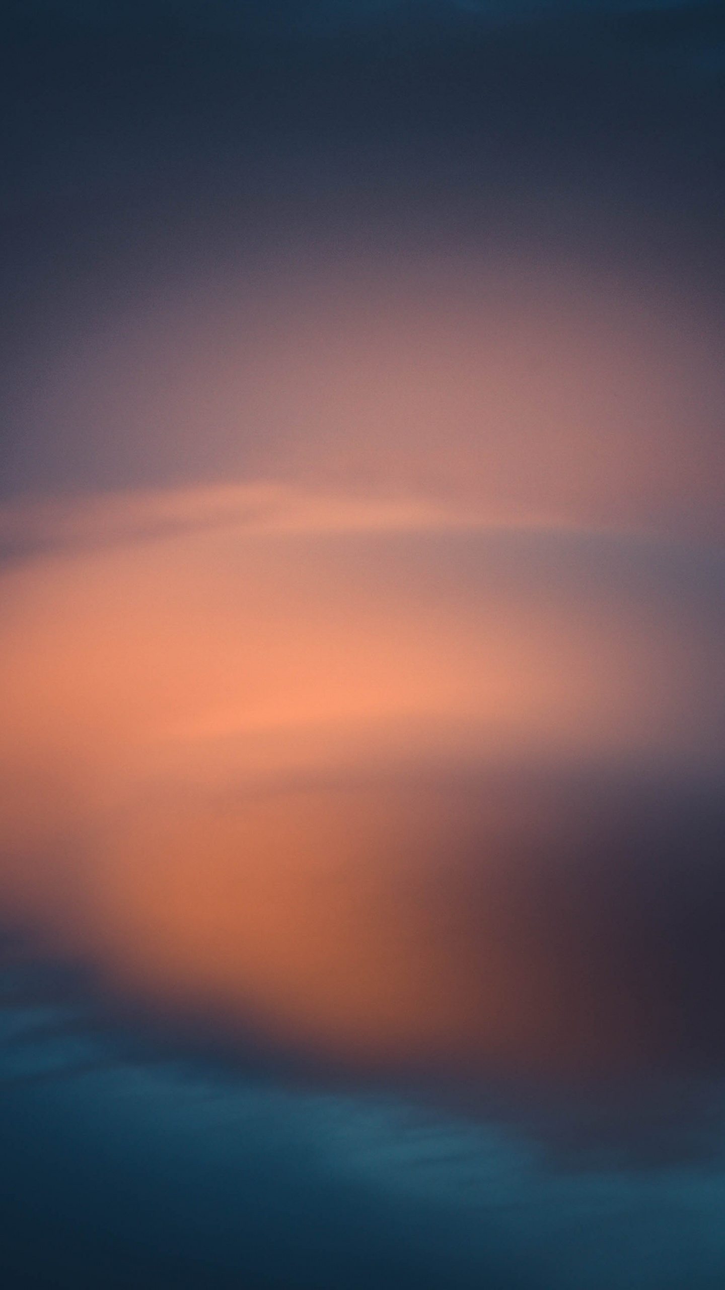 Обои размытые текстуры, текстура, синий, атмосфера, облако в разрешении 1440x2560