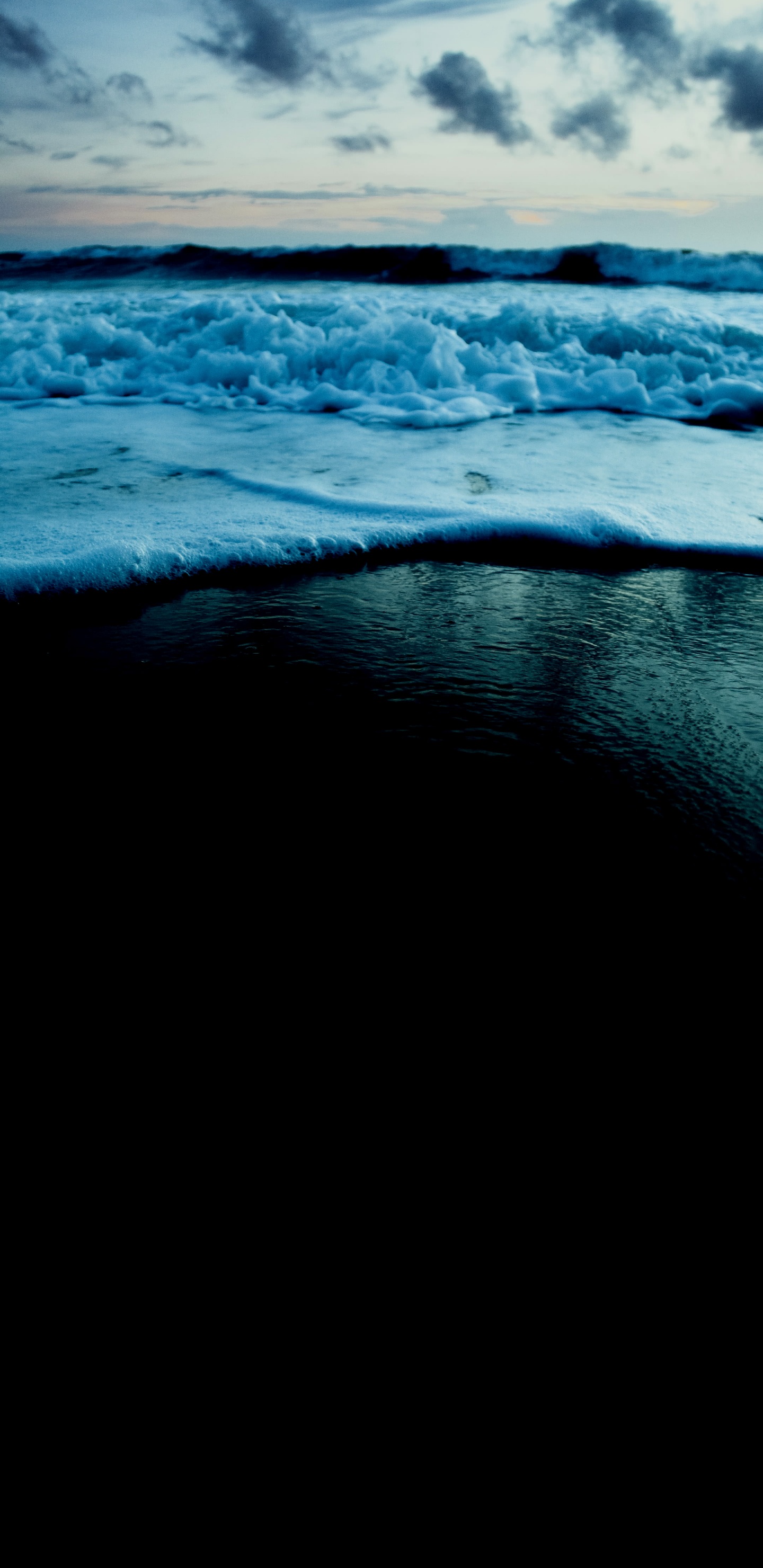 Обои горизонт, успешный, вода, гидроресурсы, облако в разрешении 1440x2960