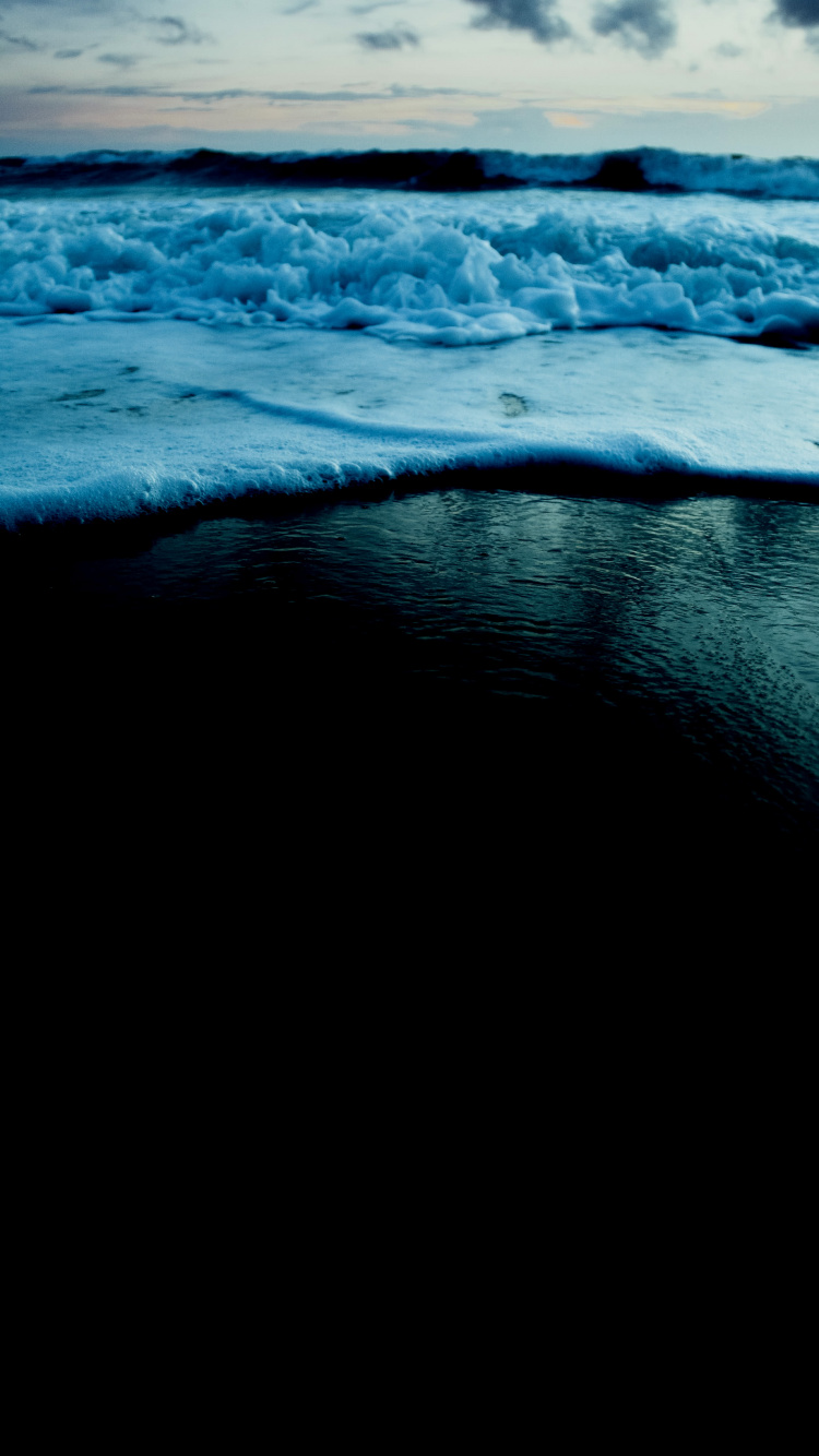 Обои горизонт, успешный, вода, гидроресурсы, облако в разрешении 750x1334