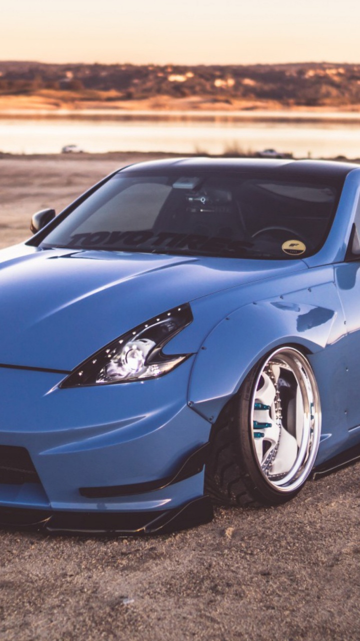 Обои авто, Ниссан, тюнинг автомобилей, nissan 370z, бампер в разрешении 720x1280