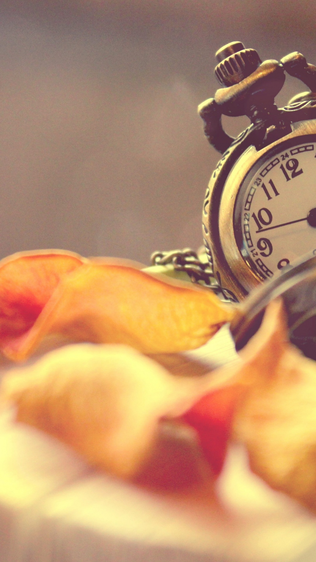 Обои ветер и я, все должно измениться, часы, аналоговые часы, будильник в разрешении 1080x1920