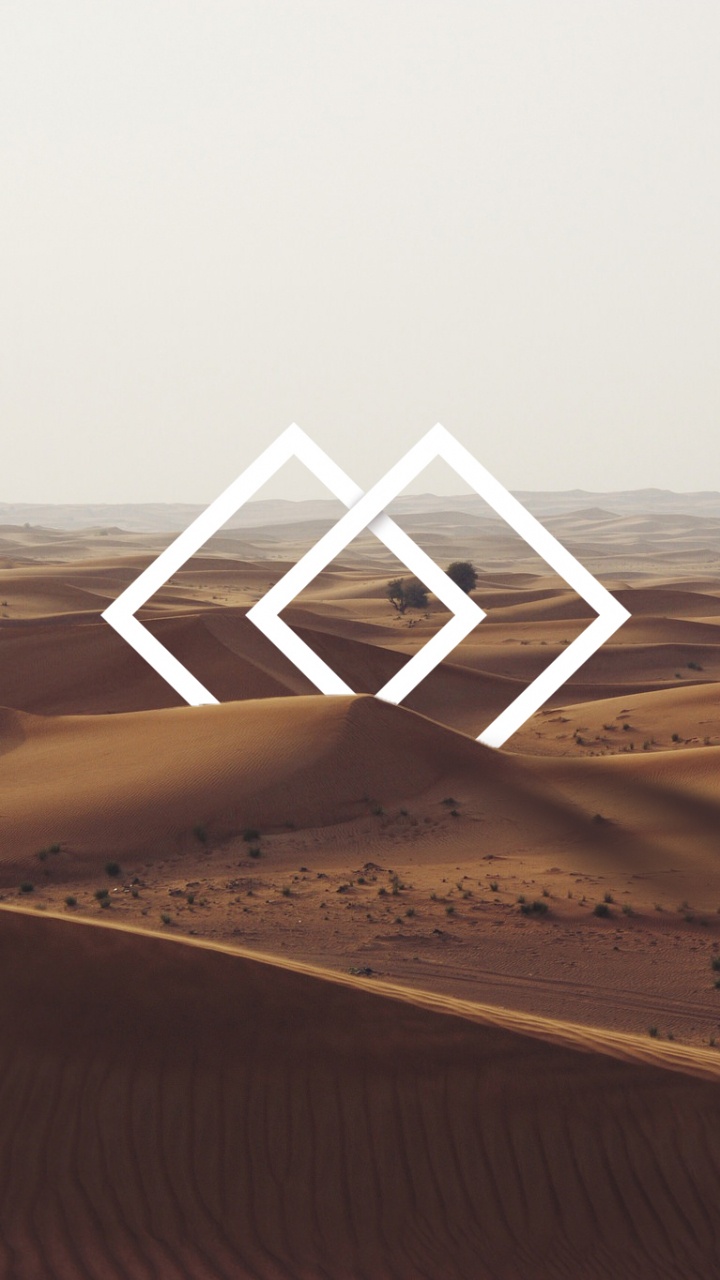 Обои пустыня, окружающая среда, песок, эолийские рельефы, пейзаж в разрешении 720x1280