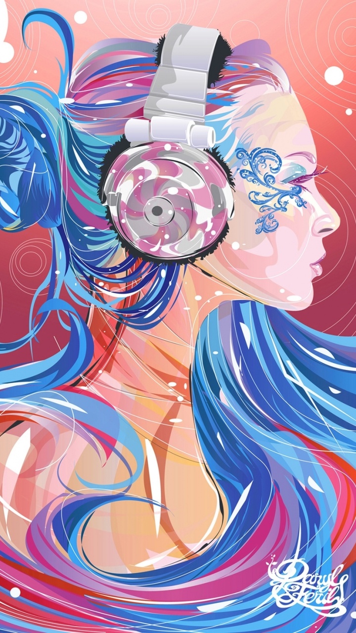 Обои иллюстрация, рисование, арт, графический дизайн, графика в разрешении 720x1280