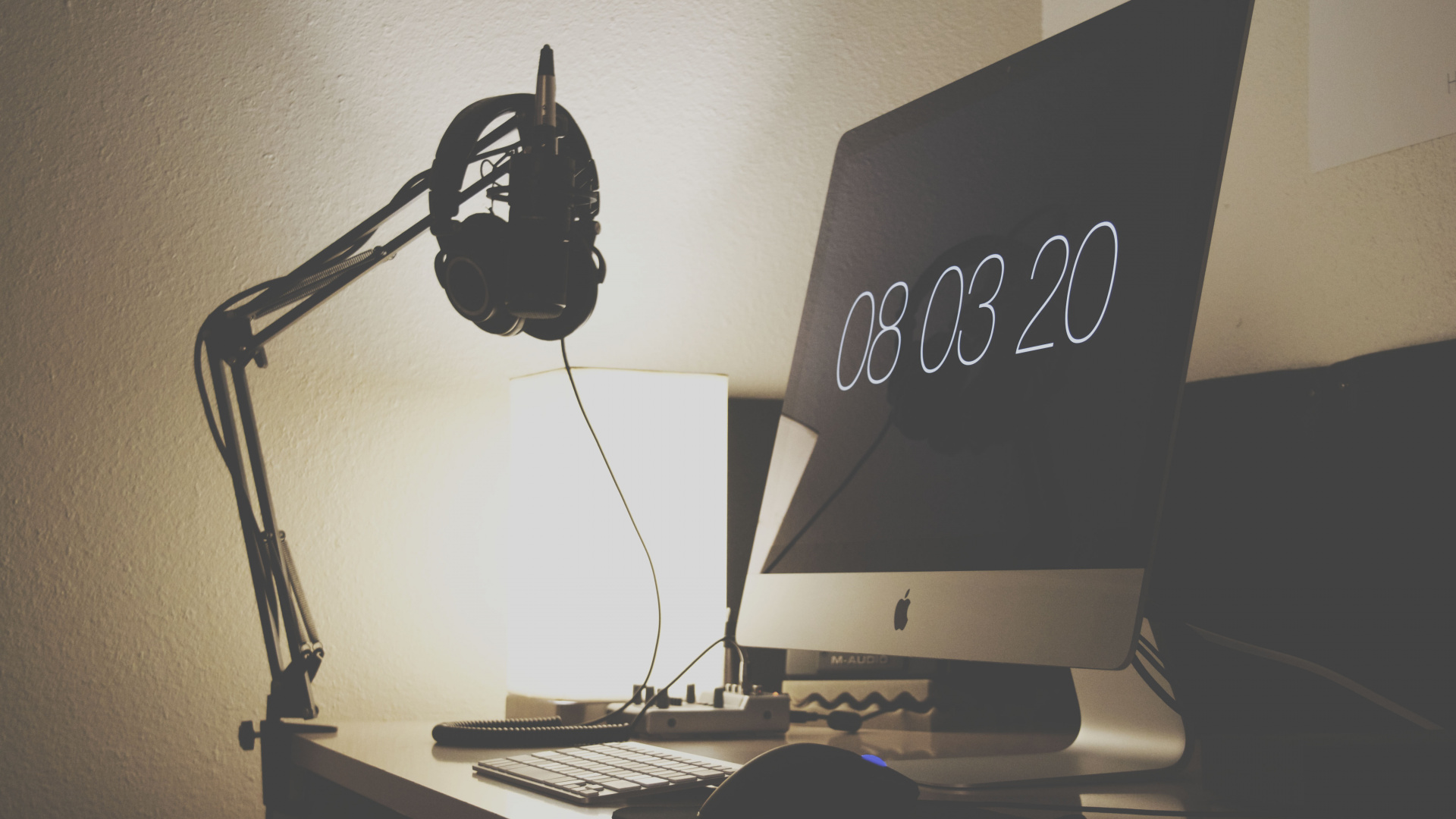 Обои iMac Pro, Apple МасВоок Pro, дизайн, рабочий стол, технологии в разрешении 1920x1080