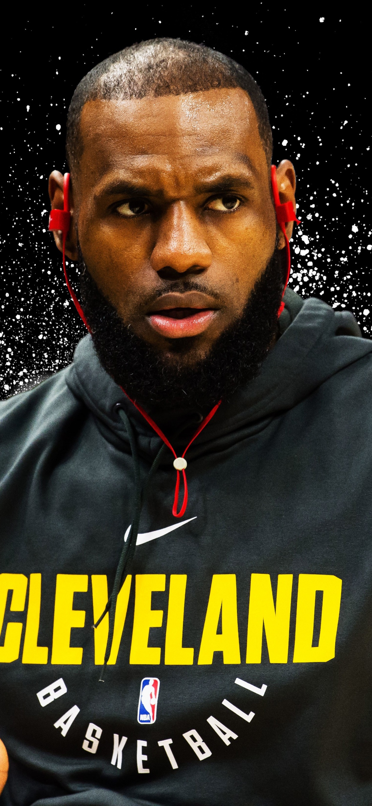 Обои Леброн Джеймс, Кливленд кавальерс, ЛосАнджелес Лейкерс, NBA, Баскетбол в разрешении 1242x2688