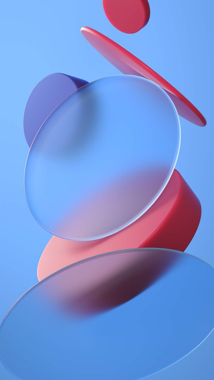 Обои Xiaomi, MIUI 12, xiaomi mi 9t pro, андроид, синий в разрешении 720x1280