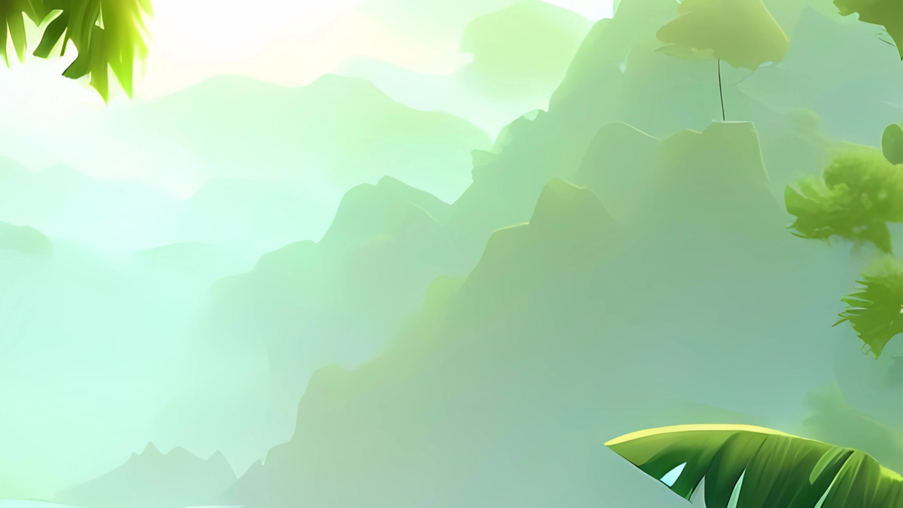 Обои растительность, тропические леса, пейзажи гор, биом, дневное время в разрешении 1280x720