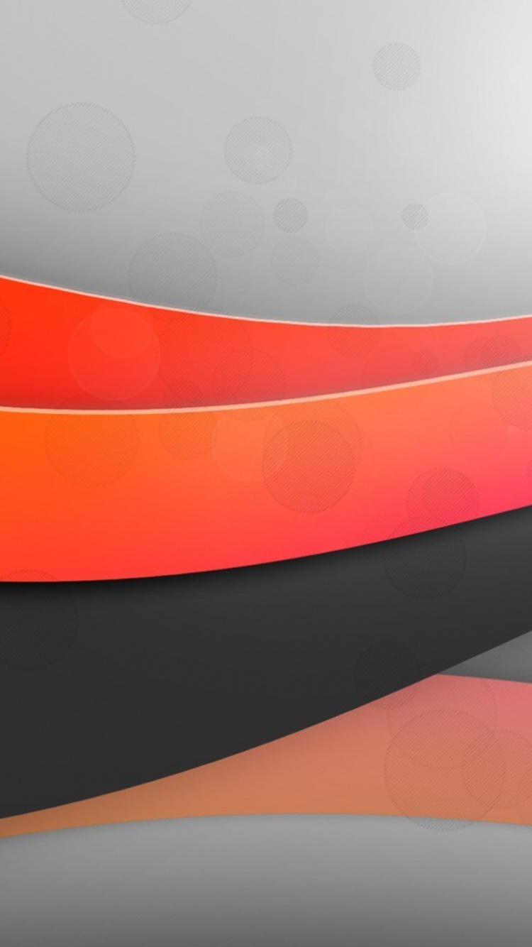 Обои Апельсин, красный цвет, линия, графика, угол в разрешении 750x1334