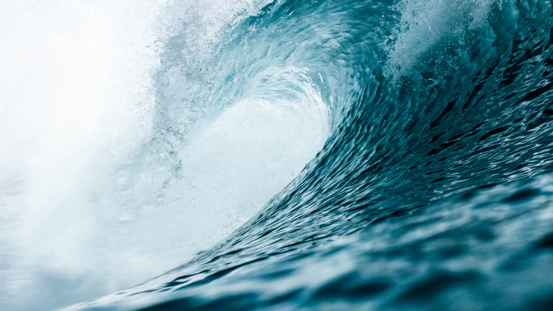 Обои океанская волна, земля, океан, сила волны, волна в разрешении 1920x1080
