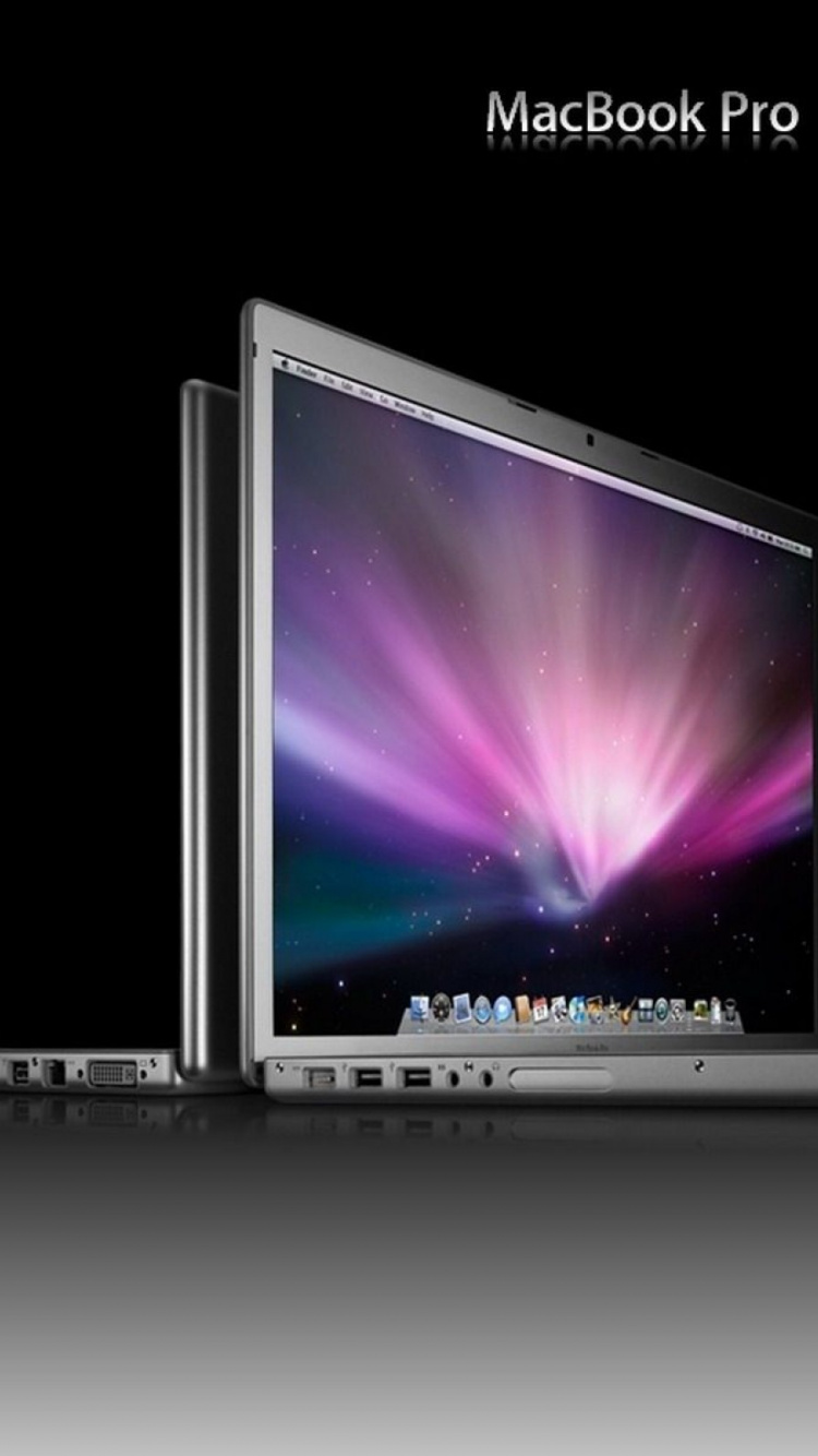 Обои macbook, Компания Apple Мас Pro, технологии, электроника, мультимедийные средства в разрешении 750x1334