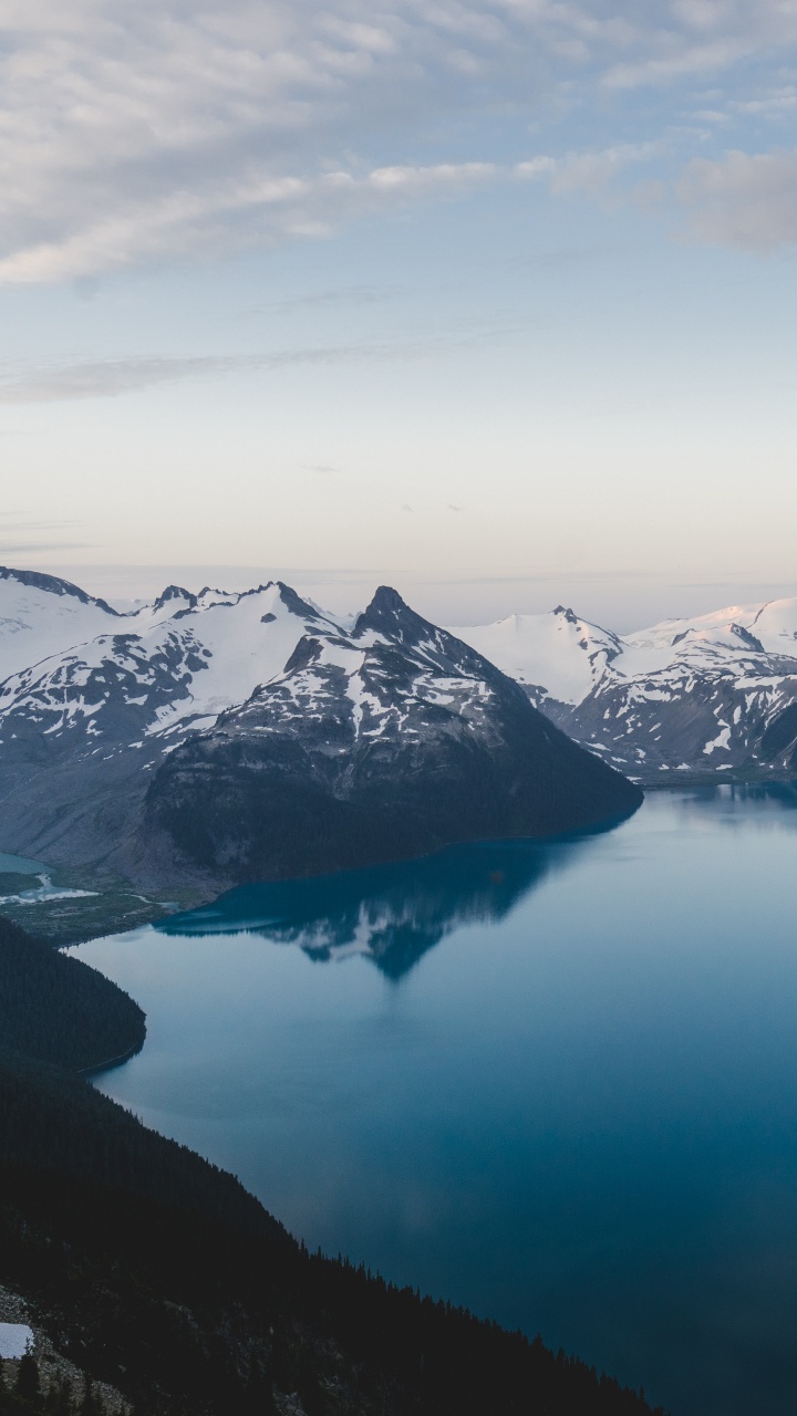 Обои горный рельеф, гора, горный хребет, хребет, Альпы в разрешении 720x1280