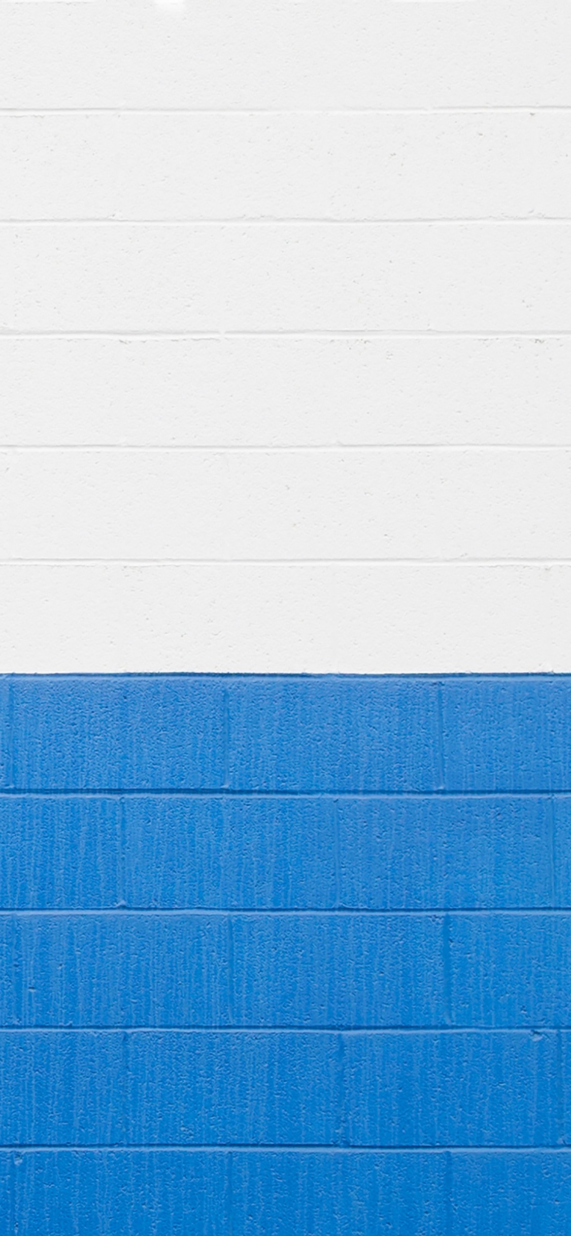 Обои синий кобальт, лазурный, Nokia, электрик, кирпич в разрешении 1125x2436