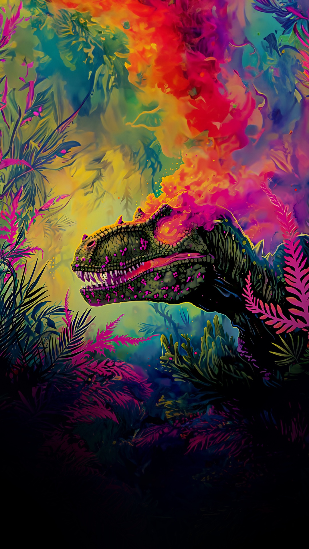 Обои визуальное искусство, живопись, акриловая краска, графический дизайн, арт в разрешении 1080x1920