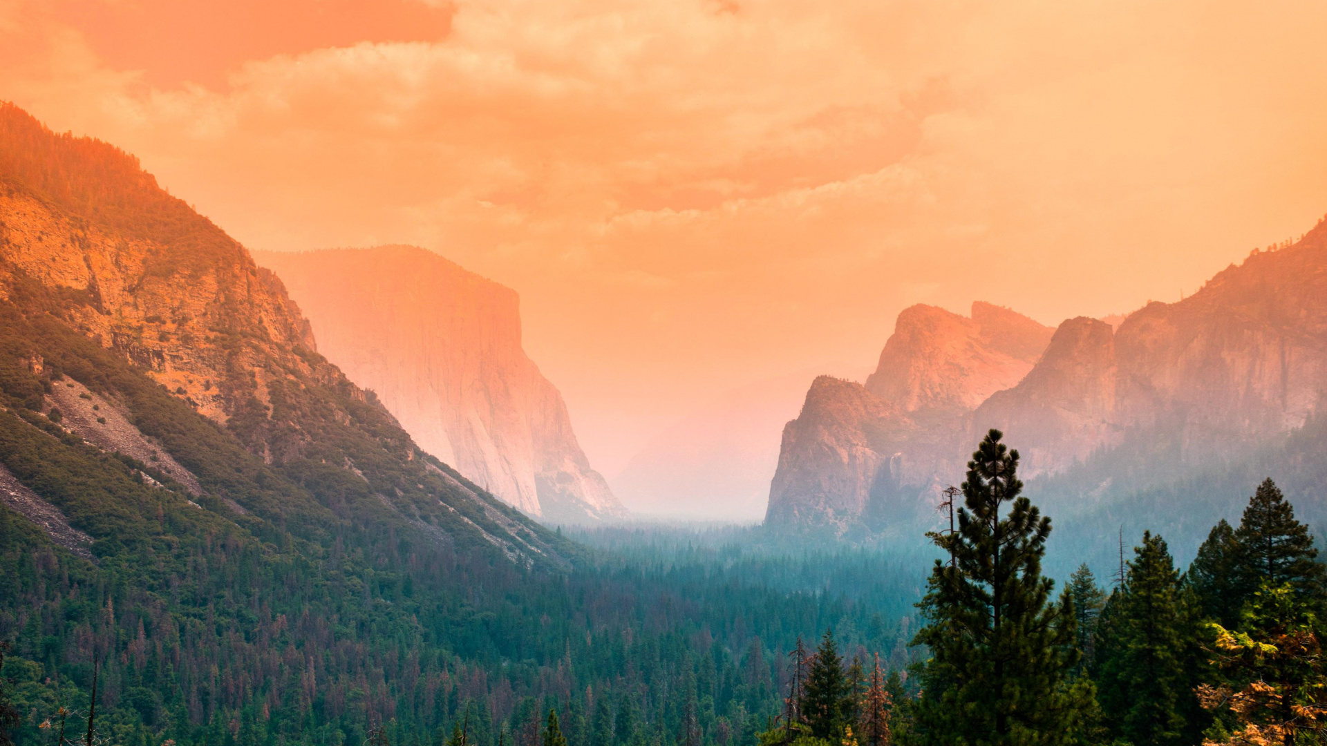 Обои национальный парк, парк, горный рельеф, природа, гора в разрешении 1920x1080