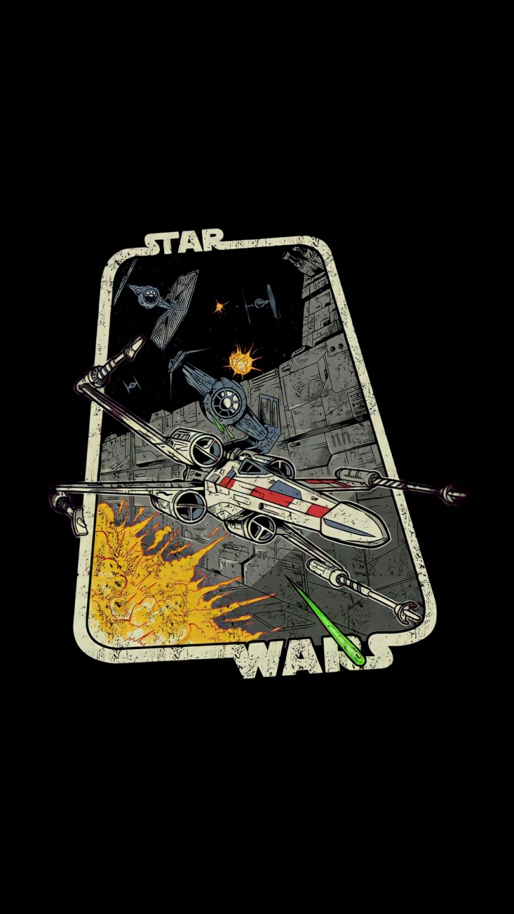 Обои звездные войны, амолед, графика, Дарт Маул, Люк Скайуокер в разрешении 720x1280