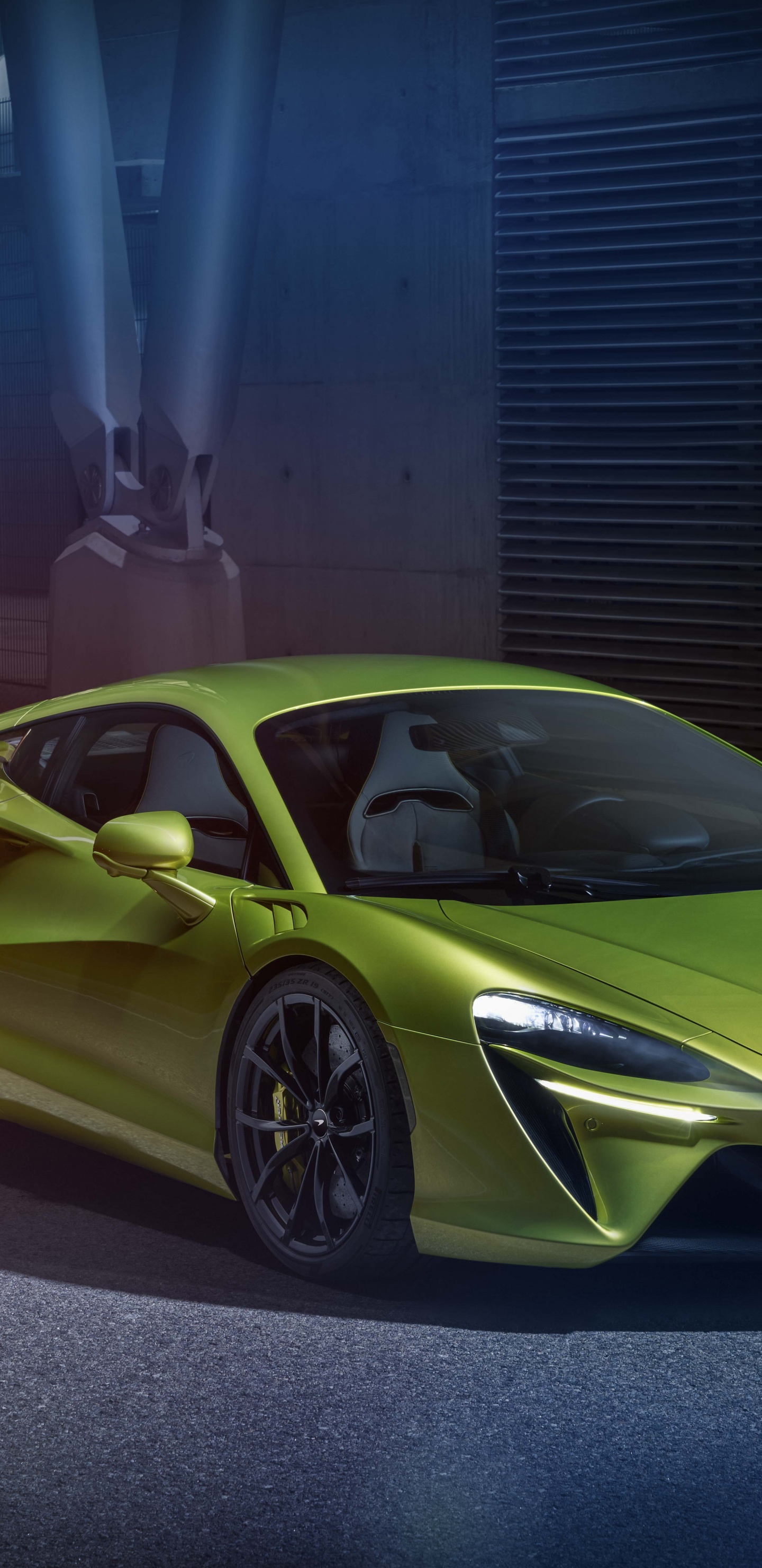 Обои Макларен Артура, mclaren automotive, легковые автомобили, Макларен, суперкар в разрешении 1440x2960