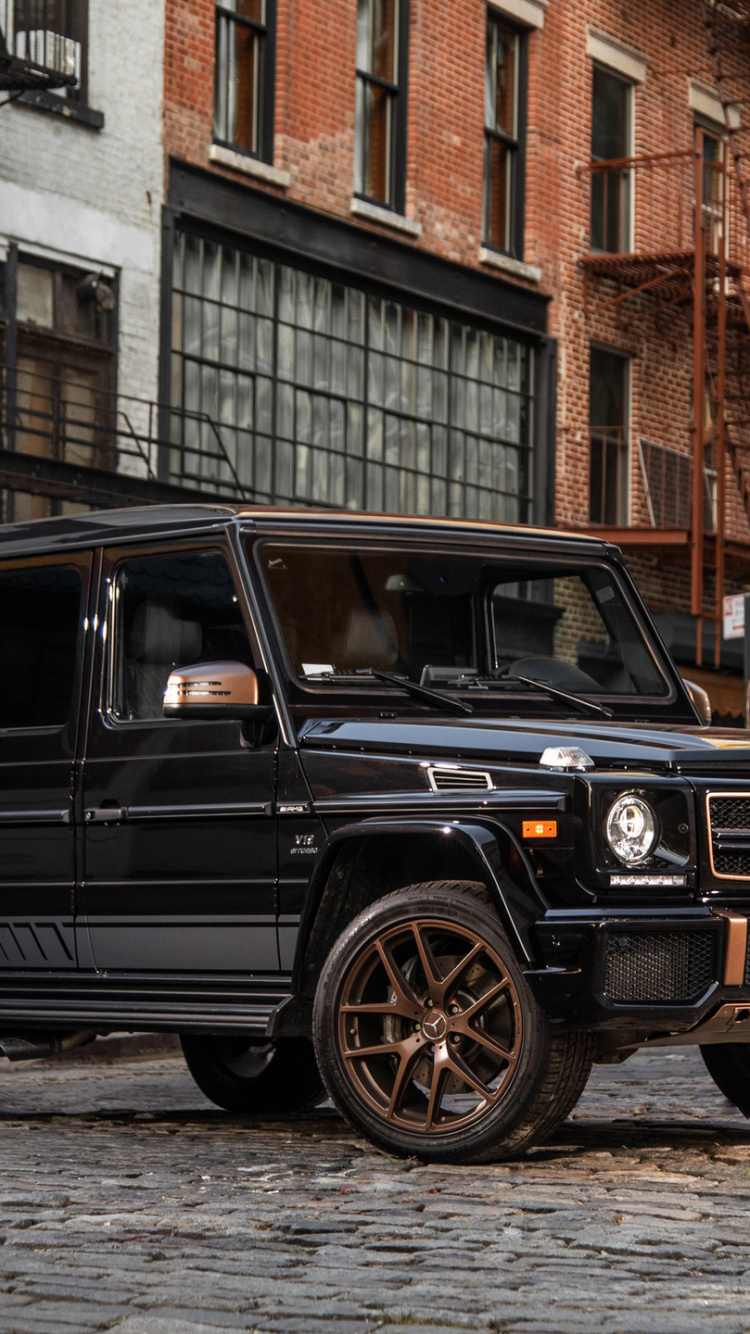 Обои 2018 Мерседес-Benz G-Класса, авто, Мерседес АМГ, автомобиль, улица в разрешении 750x1334