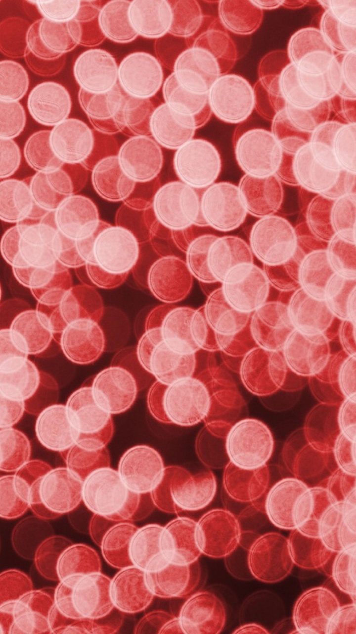 Обои боке, красный цвет, розовый, узор, лепесток в разрешении 720x1280